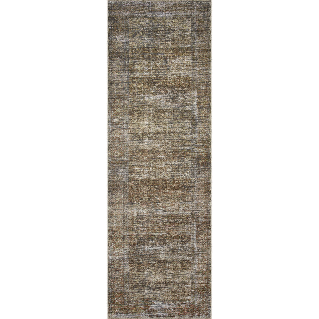 Amber Lewis x Loloi Billie Tobacco Rust Oriental Rug
